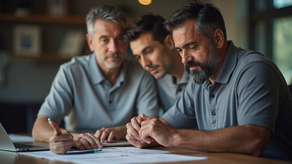 Coach reviewing player development plans and performance metrics with basketball training notes
